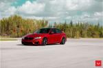 BMW M3 Sedan on Vossen Wheels (VFS4) 2017 года